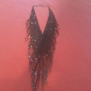 Black Rhinestone necklace